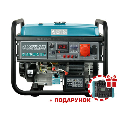 Бензиновый генератор KS 10000E-3 ATS