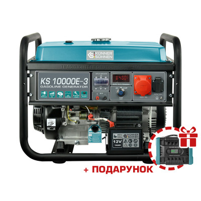 Бензиновый генератор KS 10000E-3