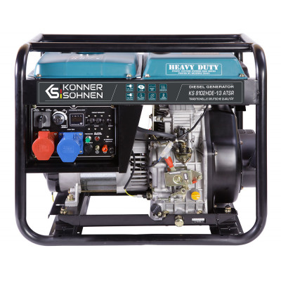 Дизельный генератор KS 8102HDE-1/3 ATSR (EURO II)