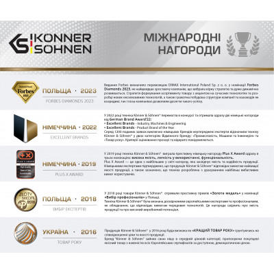 Всесезонная мультифункциональная машина KS 7HP-MFM 60 SET 4 in 1
