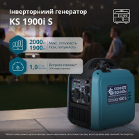 Інверторний генератор KS 1900i S