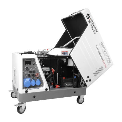 Дизельний інверторний генератор у шумозахисному кожусі KS 6500iDE S ATSR