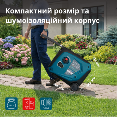 Генератор постійної напруги KS 48VGS-DC версія 50-55В