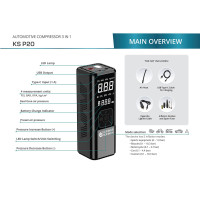 Акумуляторний компресор KS P20