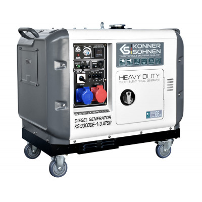 Дизельний генератор «Könner & Söhnen» KS 9300DE-1/3 ATSR (EURO V)