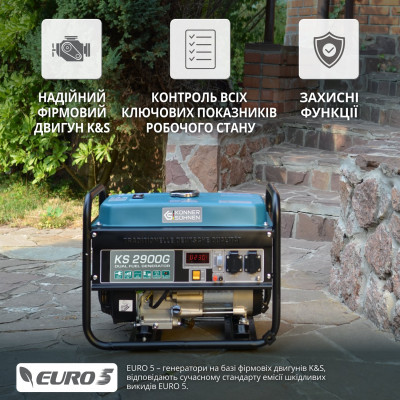 Генератор газобензиновий «Könner & Söhnen» KS 2900G