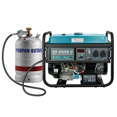 Генератор газобензиновий «Könner & Söhnen» KS 5000E G