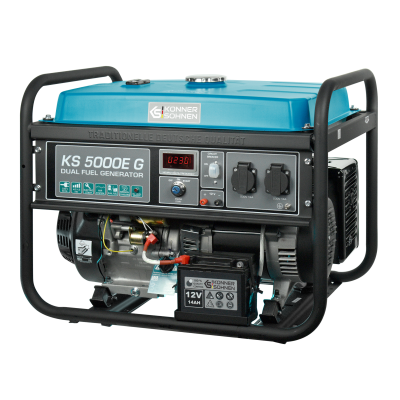 Генератор газобензиновий «Könner & Söhnen» KS 5000E G