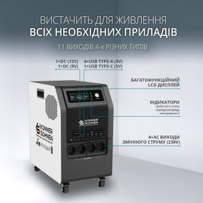 Бензиновий генератор KSB 2200C